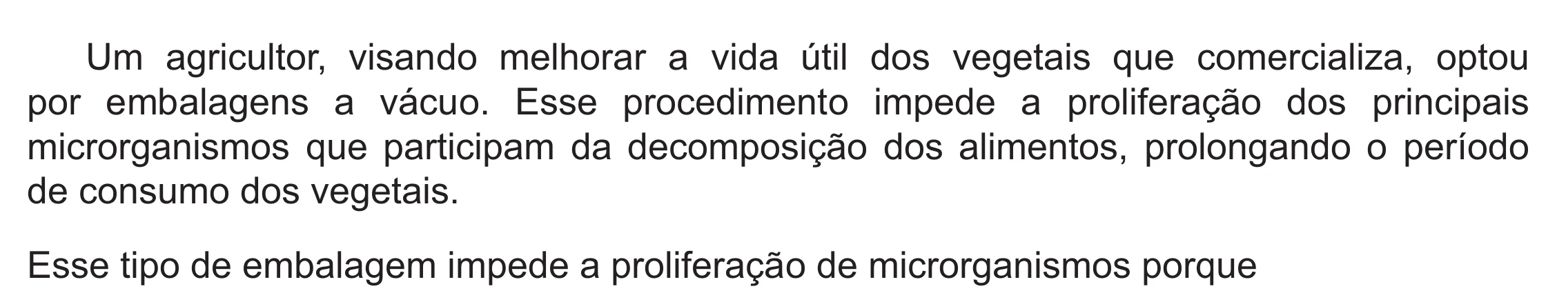 Enunciado original completo da questão 92 do ENEM 2021 - 2º Dia – Caderno 5 – Amarelo (Ampliada) – Reaplicação/PPL/Segunda Oportunidade, página 3.