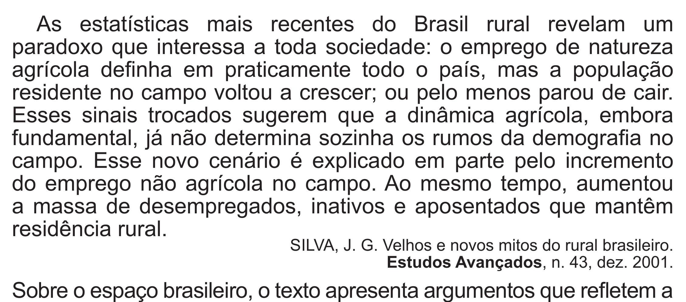 Enunciado original completo da questão 86 do ENEM 2020 - 1º Dia - Caderno 4 – Rosa (Superampliada) – Aplicação Regular, página 76.