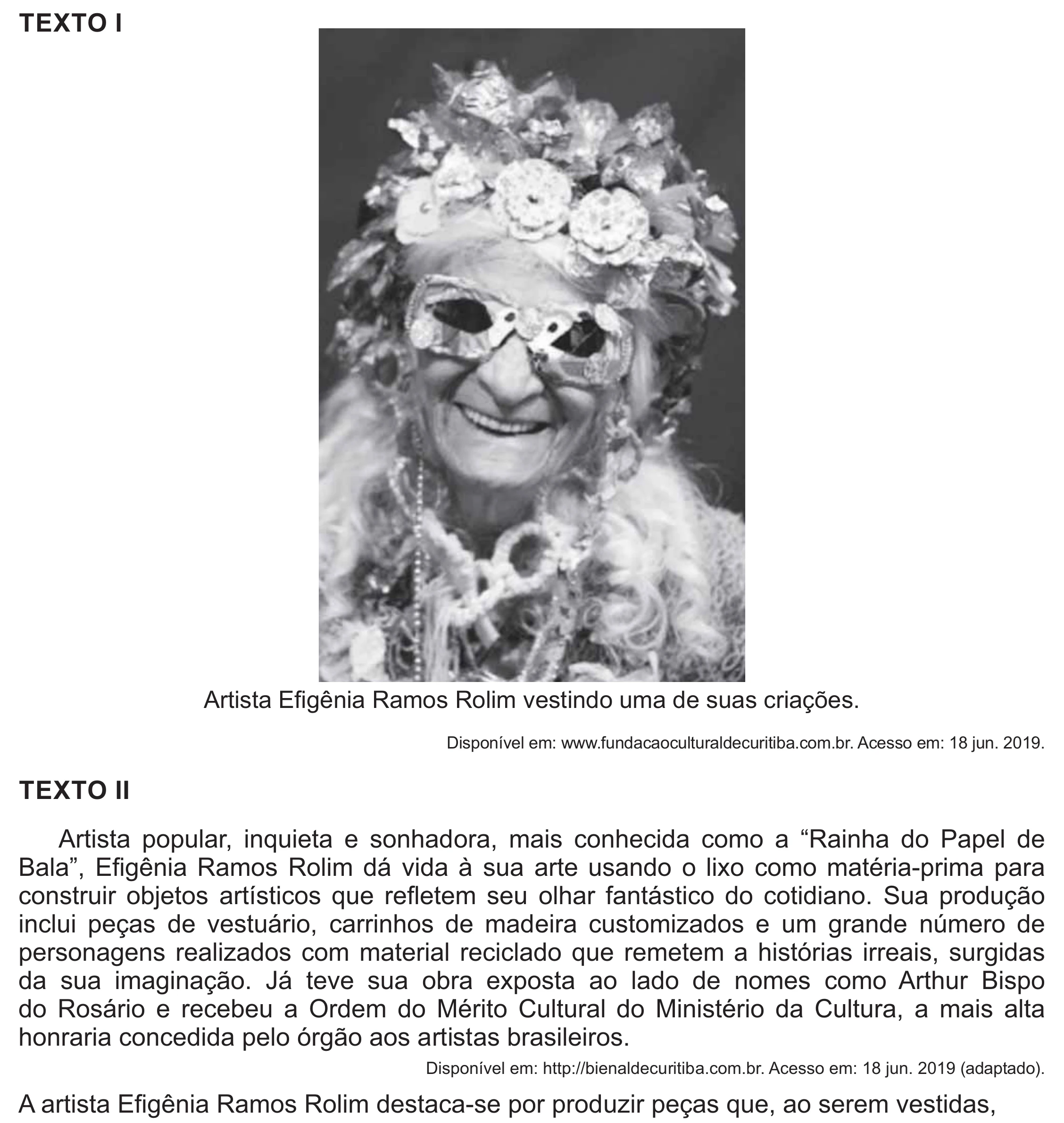 Enunciado original completo da questão 22 do ENEM 2021 - 1º Dia – Caderno 2 – Amarelo (Ampliada) – Reaplicação/PPL/Segunda Oportunidade, página 24.