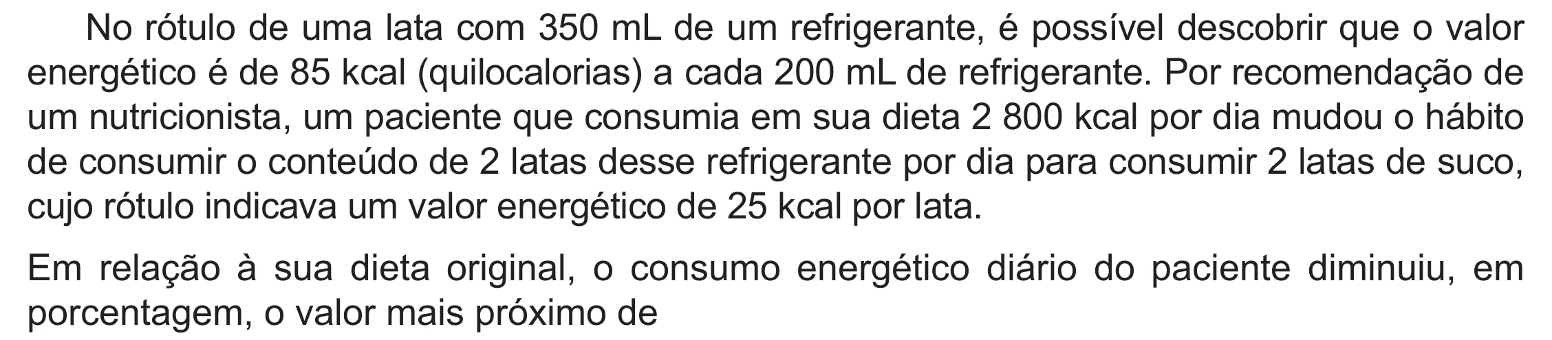 Enunciado original completo da questão 154 do ENEM 2021 - 2º Dia – Caderno 5 – Amarelo (Ampliada) – Reaplicação/PPL/Segunda Oportunidade, página 48.