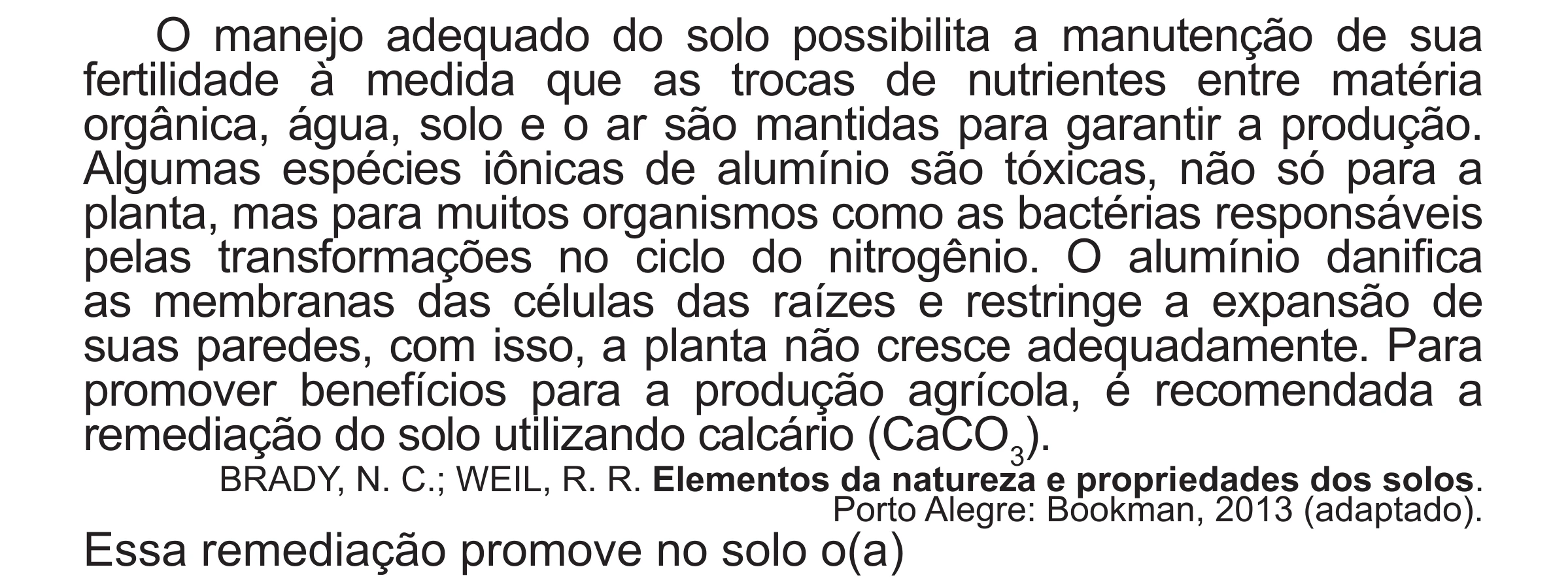 Enunciado original completo da questão 132 do ENEM 2018 - 2º Dia - Caderno 5 – Amarelo (Superampliada) – Aplicação regular, página 39.