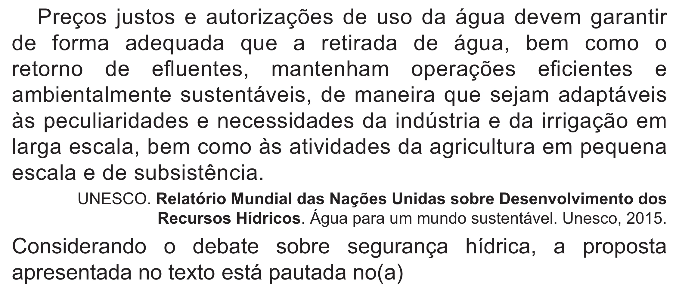 Enunciado original completo da questão 83 do ENEM 2021 - 1º Dia – Caderno 10 – Verde (Libras – Superampliada) – Aplicação Regular, página 75.
