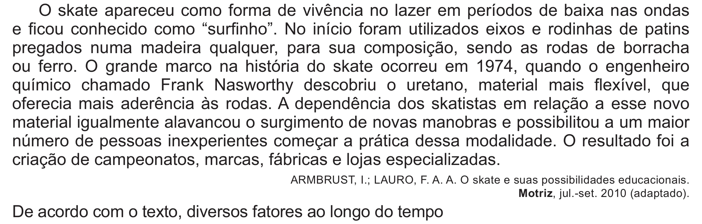 Enunciado original completo da questão 13 do ENEM 2021 - 1º Dia – Caderno 2 – Amarelo (Ampliada) – Aplicação Regular, página 14.