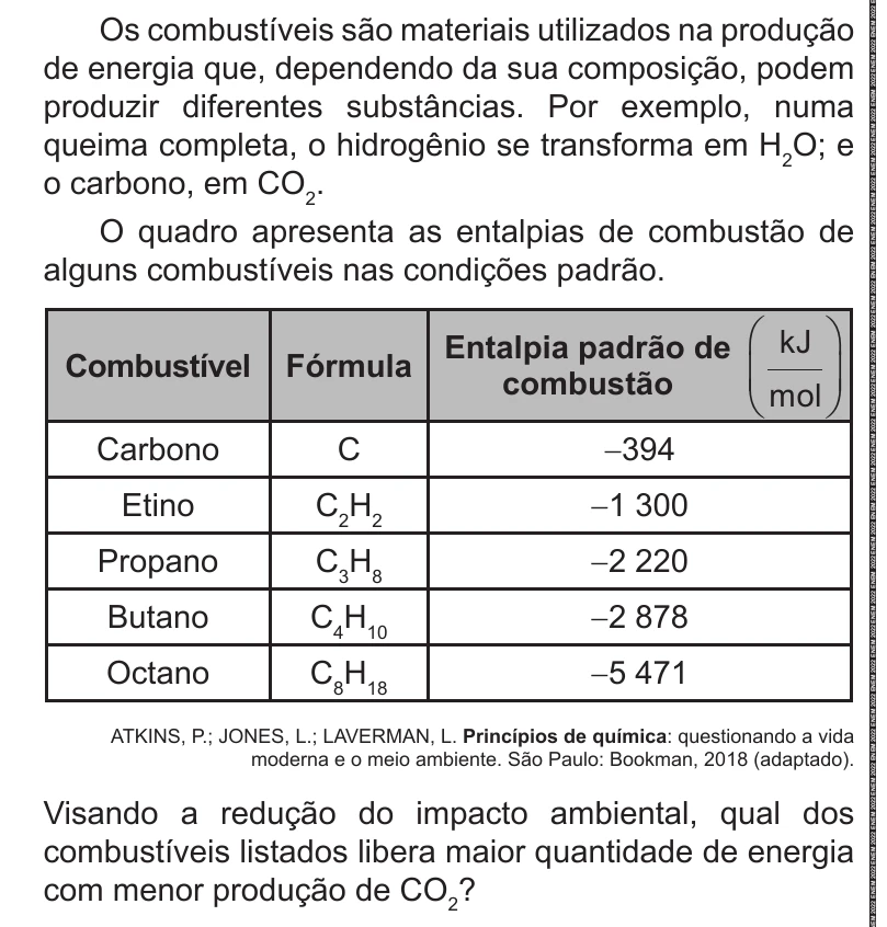 Enunciado original completo da questão 102 do ENEM 2022 - 2º Dia – Caderno 7 – Azul – Reaplicação/PPL, página 4.