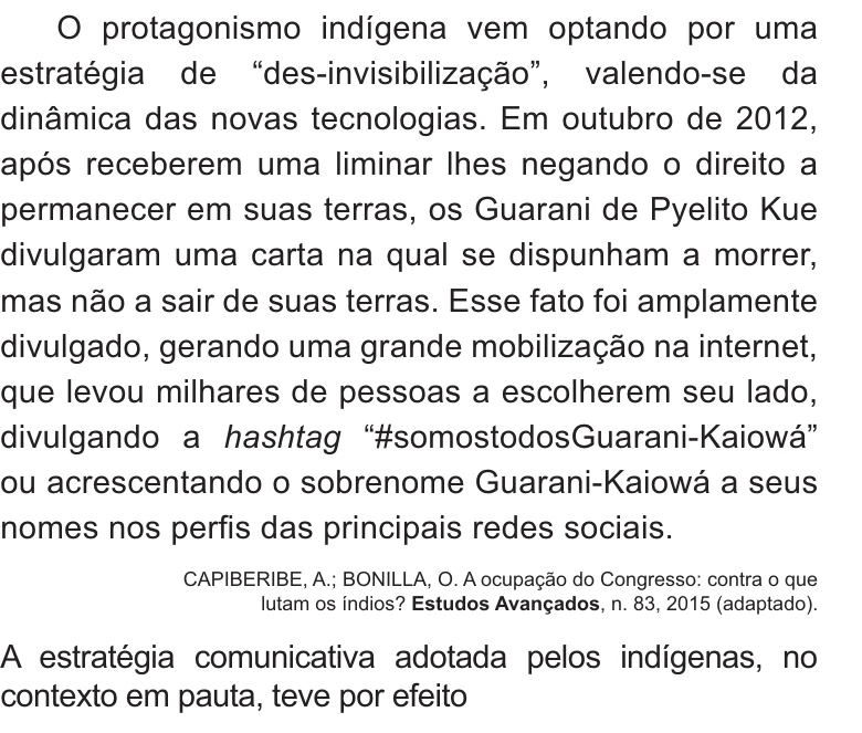 Enunciado original completo da questão 48 do ENEM 2021 - 1º Dia – Caderno 3 – Branco – Aplicação Regular, página 22.