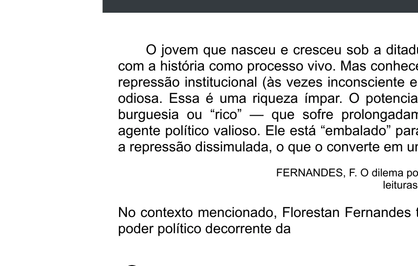 Enunciado original completo da questão 90 do ENEM 2020 - 1º Dia - Caderno 4 – Rosa – Espanhol – Aplicação digital, página 98.
