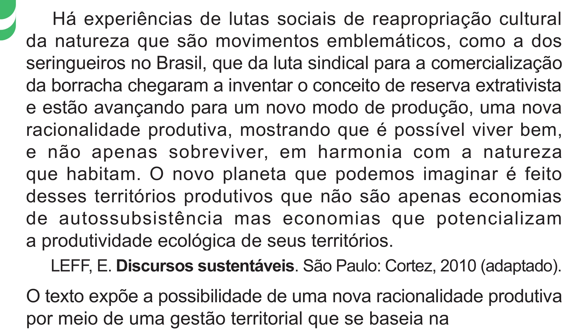 Enunciado original completo da questão 85 do ENEM 2024 - 1º Dia – Caderno 4 – Verde – Aplicação Regular - (Superampliada), página 90.