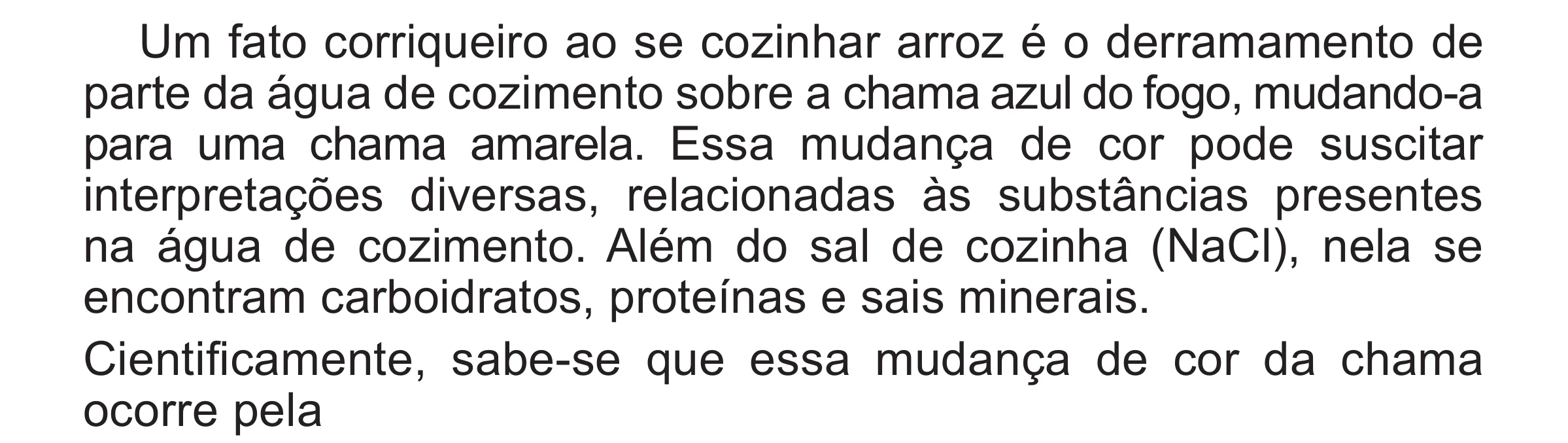 Enunciado original completo da questão 91 do ENEM 2017 - 2º Dia - Caderno 5 – Amarelo (Superampliada) – Aplicação regular, página 3.