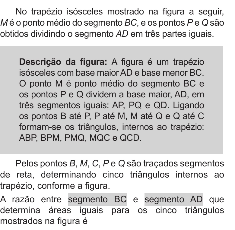 Enunciado original completo da questão 160 do ENEM 2019 - 2º Dia – Caderno 11 – Laranja – Reaplicação/PPL, página 24.
