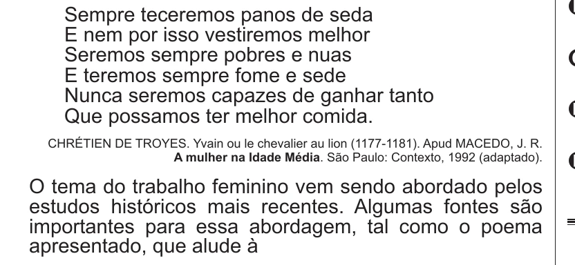 Enunciado original completo da questão 2 do ENEM 2014 - 1º Dia – Caderno 3 – Branco – Reaplicação/PPL, página 2.