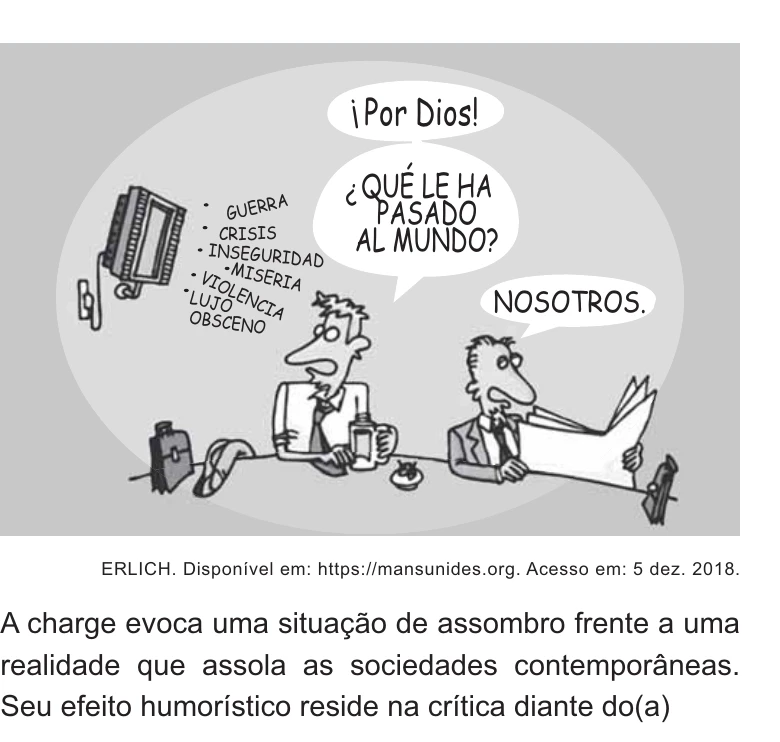 Enunciado original completo da questão 3 (espanhol) do ENEM 2021 - 1º Dia – Caderno 2 – Amarelo – Aplicação Regular, página 4.