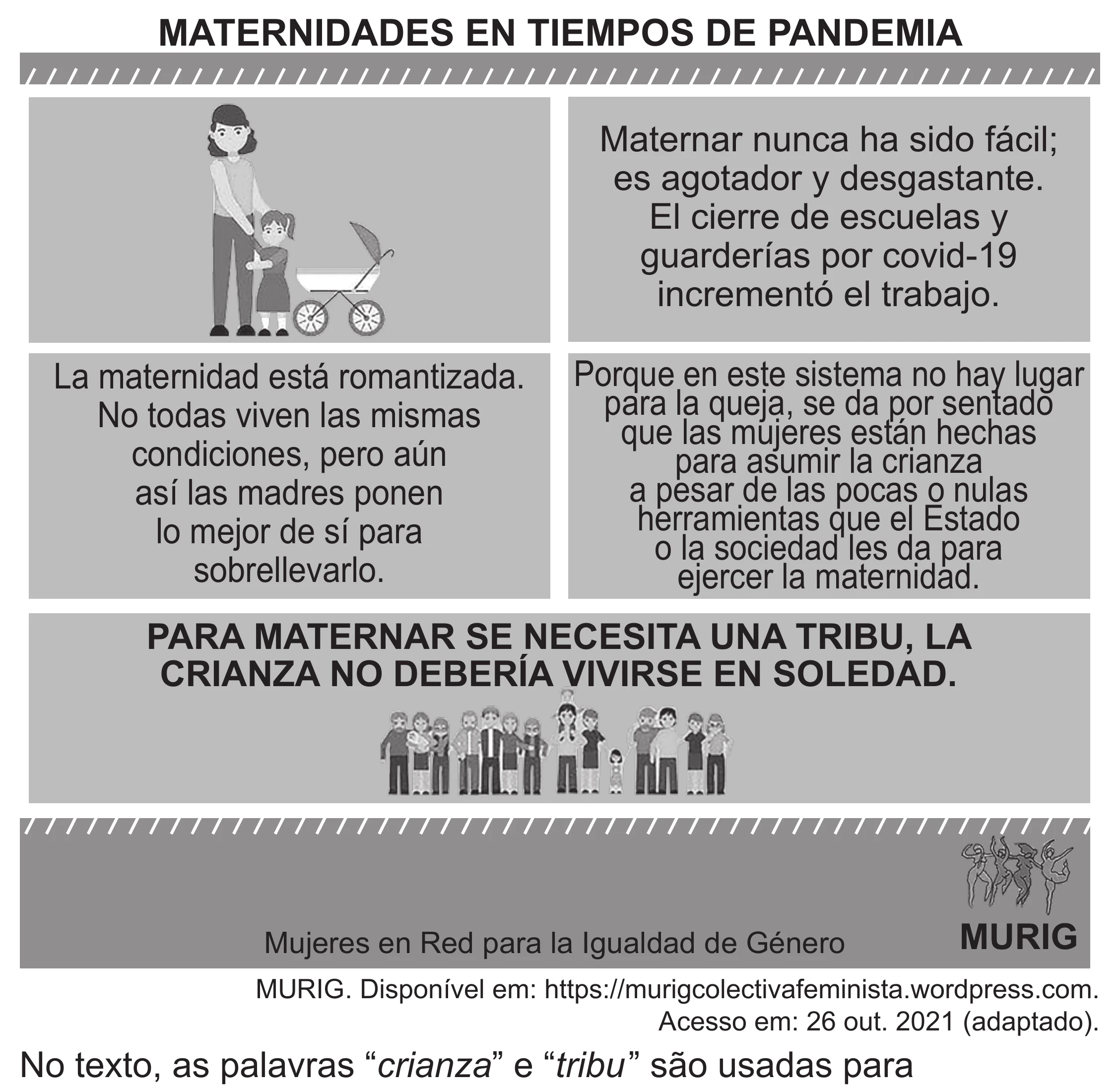 Enunciado original completo da questão 1 (espanhol) do ENEM 2022 - 1º Dia – Caderno 10 – Verde (Libras – Superampliada) – Aplicação Regular, página 7.