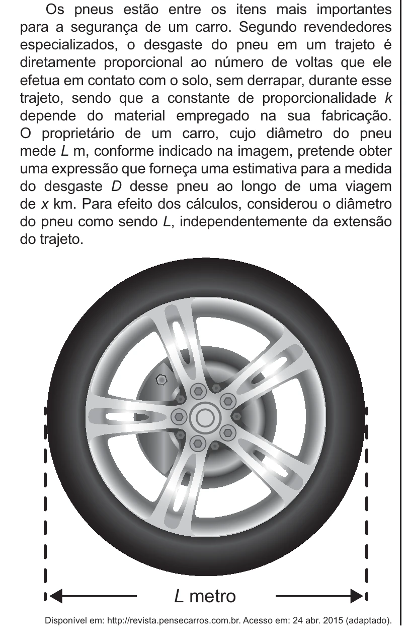 Enunciado original completo da questão 173 do ENEM 2021 - 2º Dia – Caderno 6 – Cinza – Reaplicação/PPL/Segunda Oportunidade, página 27.