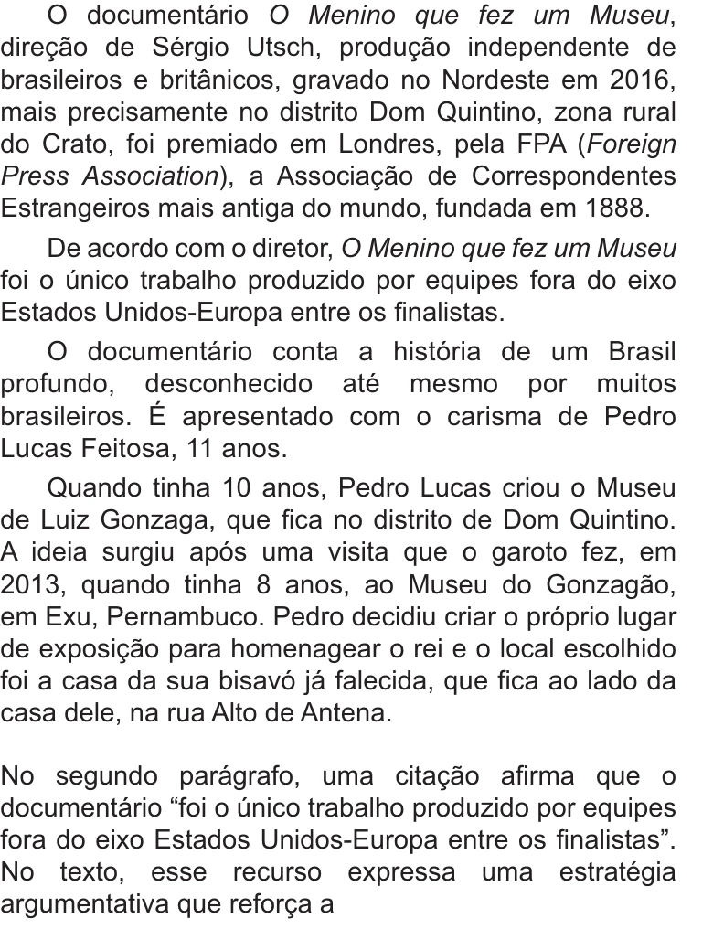 Enunciado original completo da questão 42 do ENEM 2021 - 1º Dia – Caderno 9 – Laranja (Braile e ledor) – Aplicação Regular, página 20.