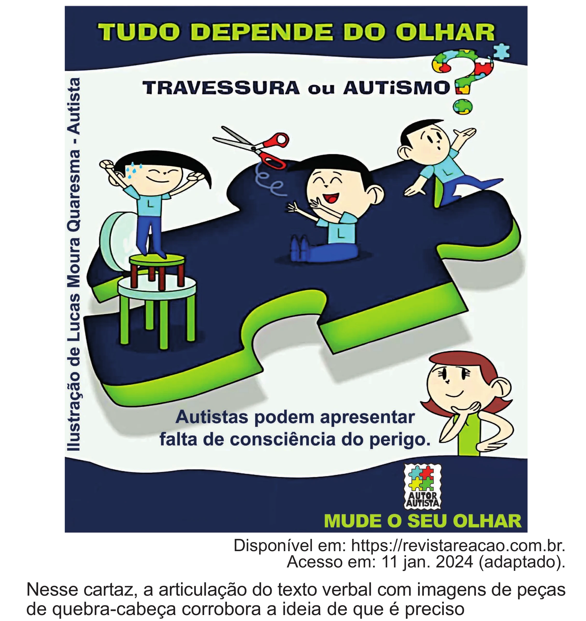 Enunciado original completo da questão 32 do ENEM 2024 - 1º Dia – Caderno 4 – Verde (Superampliada) – Reaplicação/PPL, página 40.