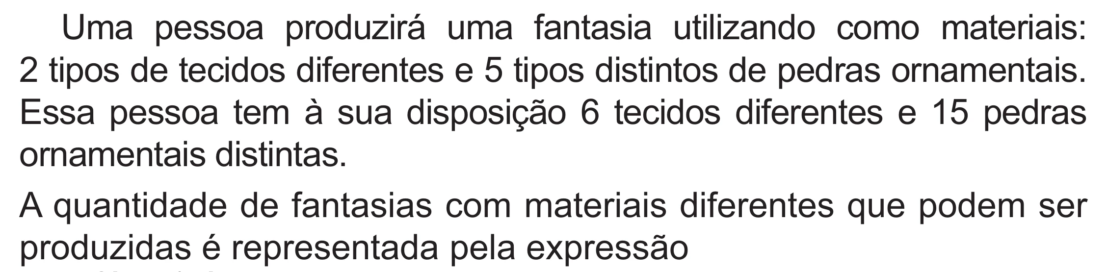 Enunciado original completo da questão 139 do ENEM 2021 - 2º Dia – Caderno 12 – Verde (Libras – Superampliada) – Aplicação Regular, página 44.