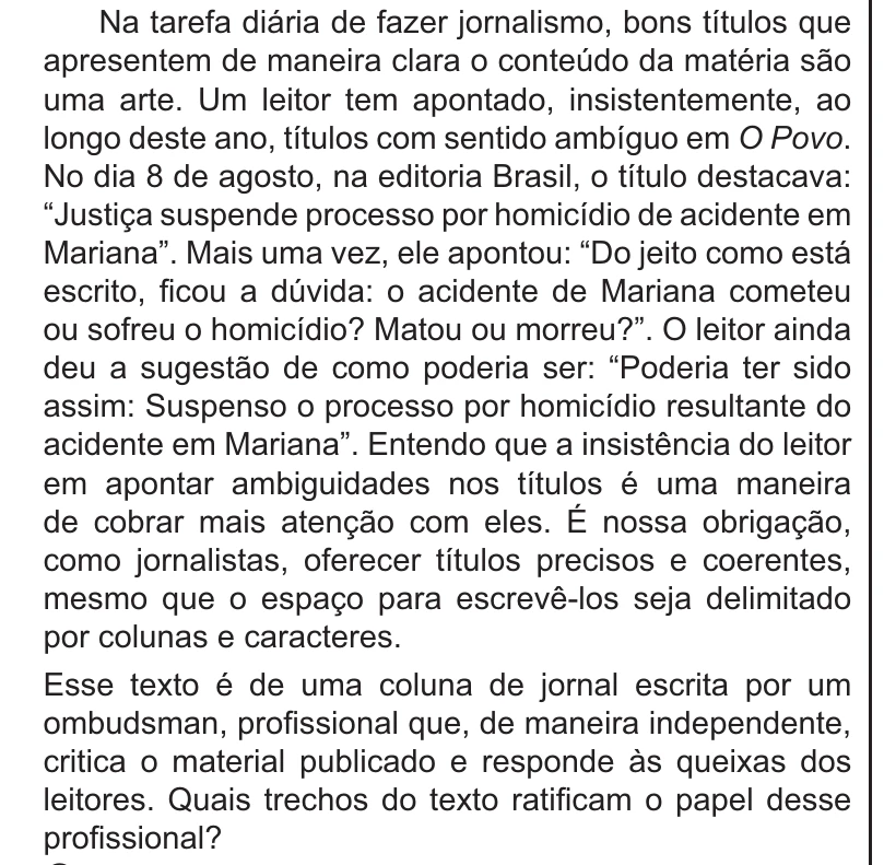 Enunciado original completo da questão 10 do ENEM 2021 - 1º Dia – Caderno 9 – Laranja (braile e ledor) – Reaplicação/PPL/Segunda Oportunidade, página 7.