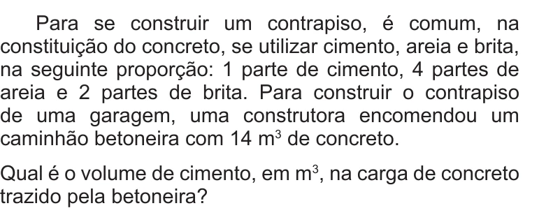 Enunciado original completo da questão 159 do ENEM 2013 - 2º Dia - Caderno 7 - Azul – Aplicação regular, página 25.