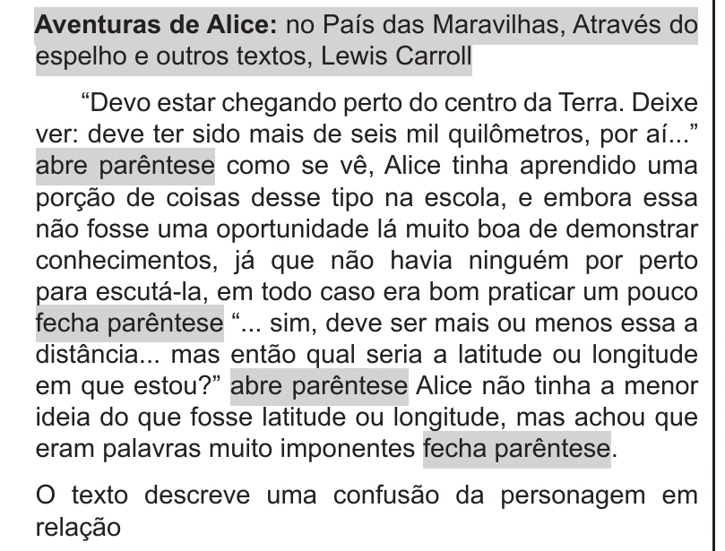 Enunciado original completo da questão 66 do ENEM 2020 - 1º Dia - Caderno 9 – Laranja (braile e ledor) – Aplicação Regular, página 25.