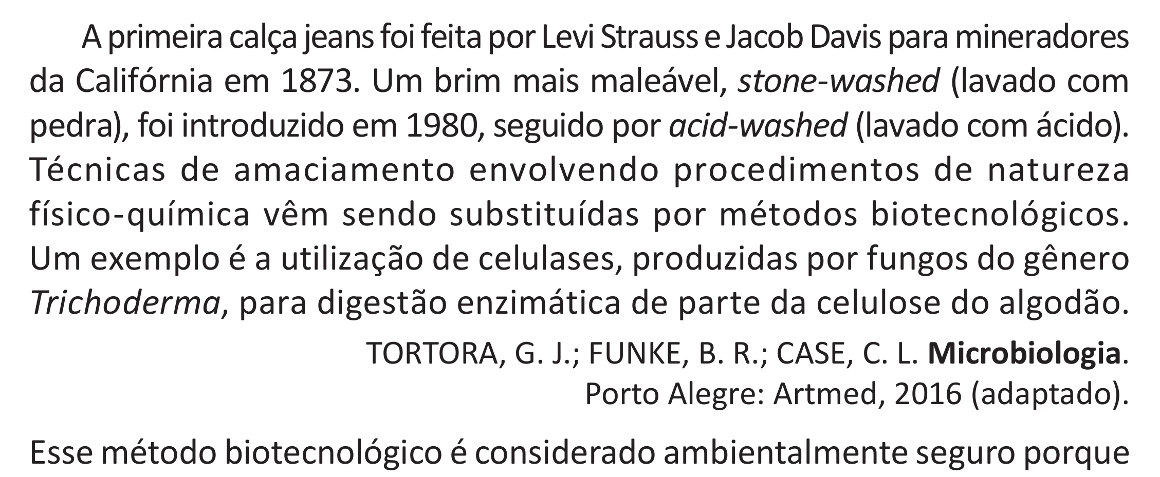 Enunciado original completo da questão 134 do ENEM 2025 - 2º Dia – Caderno 11 – Laranja (Braile e ledor) – Aplicação Regular - (Superampliada) - Belém, Ananindeua e Marituba, página 46.