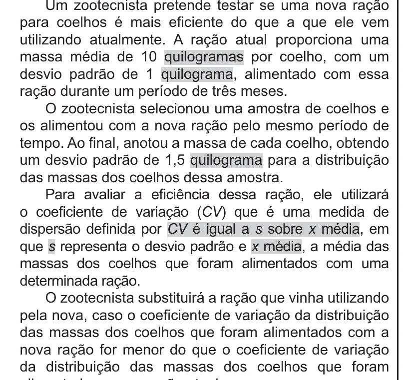 Enunciado original completo da questão 173 do ENEM 2021 - 2º Dia – Caderno 11 – Laranja (braile e ledor) – Aplicação Regular, página 31.