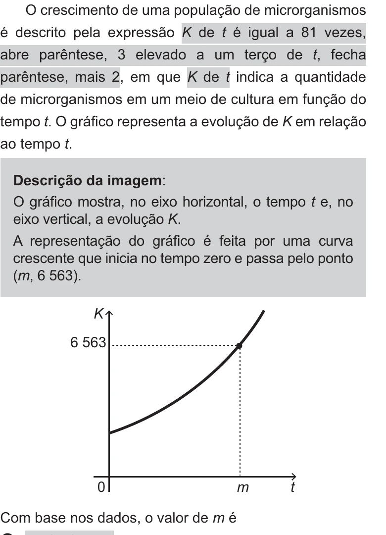Enunciado original completo da questão 169 do ENEM 2021 - 2º Dia – Caderno 11 – Laranja (braile e ledor) – Reaplicação/PPL/Segunda Oportunidade, página 28.
