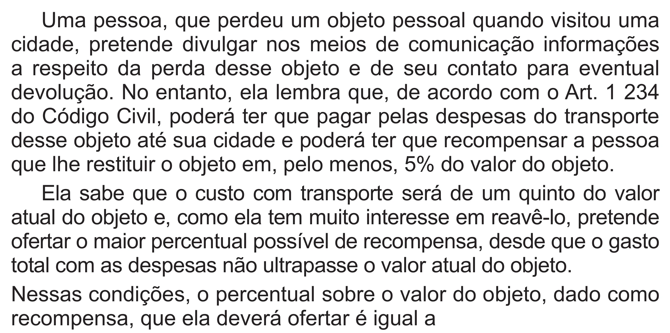 Enunciado original completo da questão 153 do ENEM 2019 - 2º Dia – Caderno 6 – Cinza (Superampliada) – Aplicação Regular, página 55.