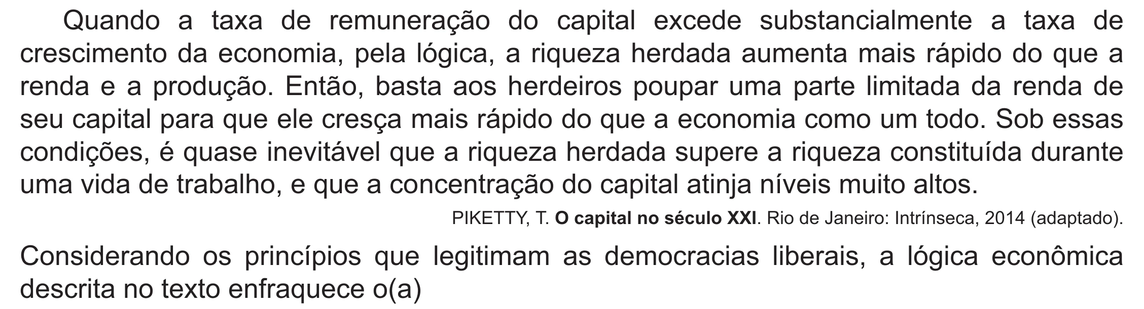 Enunciado original completo da questão 88 do ENEM 2021 - 1º Dia – Caderno 2 – Amarelo (Ampliada) – Aplicação Regular, página 62.