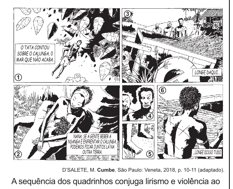 Enunciado original completo da questão 6 do ENEM 2021 - 1º Dia – Caderno 2 – Amarelo – Aplicação Regular, página 6.