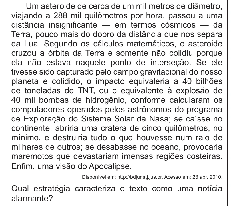 Enunciado original completo da questão 18 do ENEM 2021 - 1º Dia – Caderno 3 – Branco – Aplicação Regular, página 11.