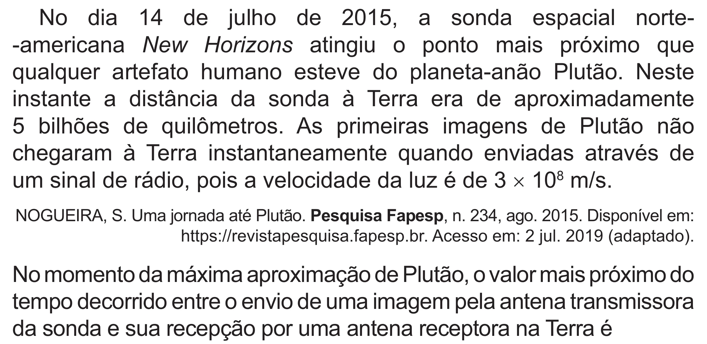Enunciado original completo da questão 117 do ENEM 2021 - 2º Dia – Caderno 5 – Amarelo (Superampliada) – Reaplicação/PPL/Segunda Oportunidade, página 23.