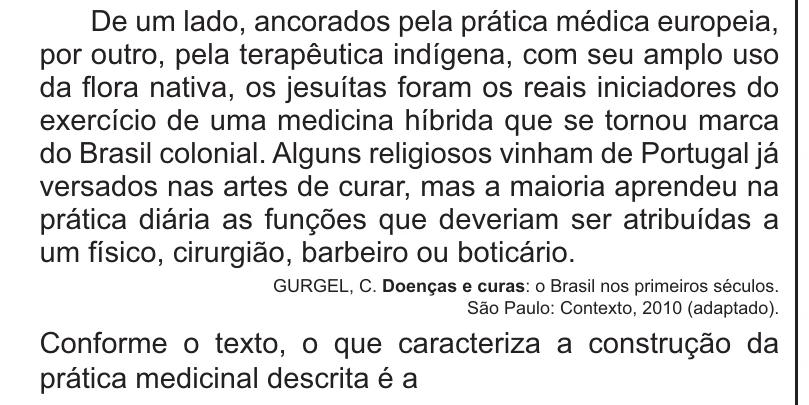 Enunciado original completo da questão 60 do ENEM 2021 - 1º Dia – Caderno 3 – Branco – Aplicação Regular, página 25.