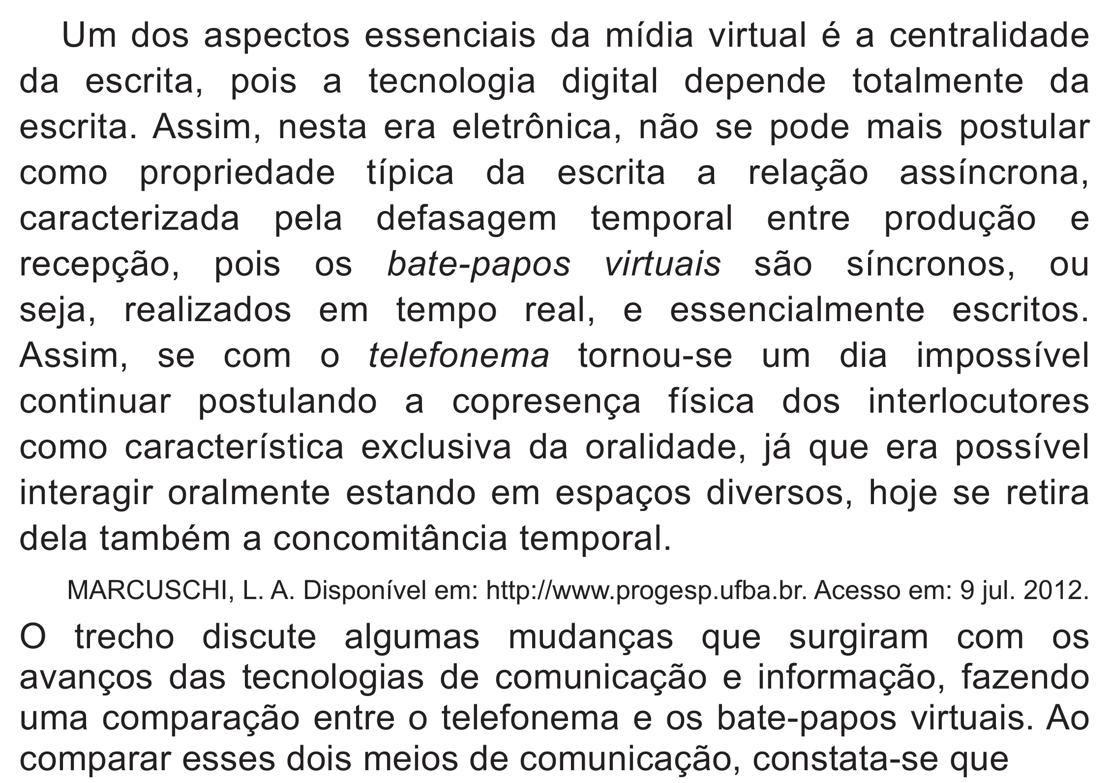 Enunciado original completo da questão 30 do ENEM 2020 - 1º Dia – Caderno 4 – Rosa (Superampliada) – Reaplicação/PPL, página 38.