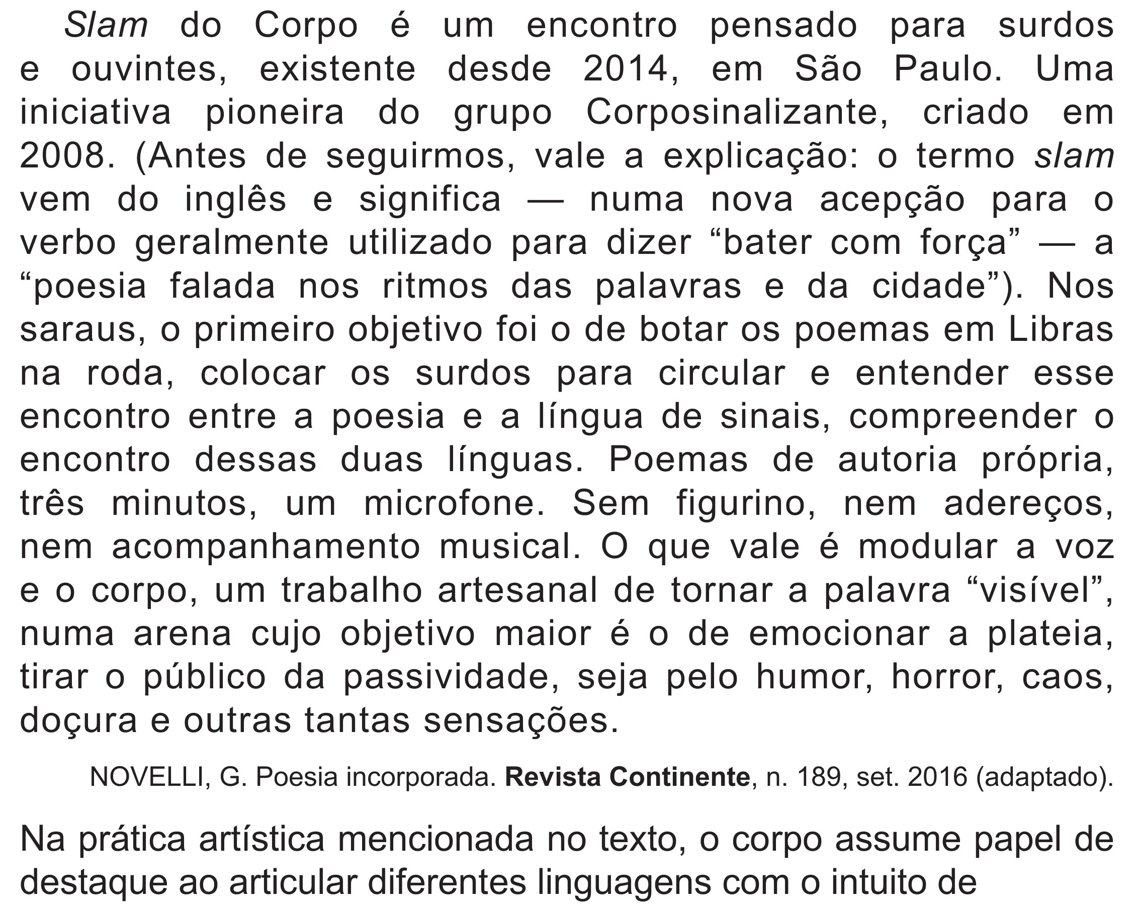 Enunciado original completo da questão 38 do ENEM 2020 - 1º Dia - Caderno 4 – Rosa (Superampliada) – Aplicação Regular, página 42.