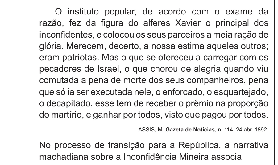 Enunciado original completo da questão 65 do ENEM 2017 - 1º Dia - Caderno 2 - Amarelo – Aplicação regular, página 25.