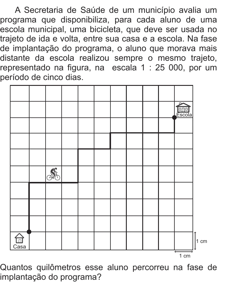 Enunciado original completo da questão 143 do ENEM 2013 - 2º Dia - Caderno 7 - Azul – Aplicação regular, página 20.