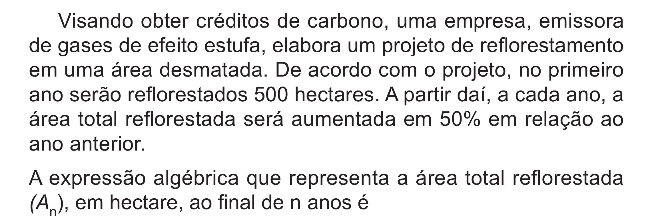 Enunciado original completo da questão 162 do ENEM 2024 - 2º Dia – Caderno 8 – Verde (Superampliada) – Reaplicação/PPL, página 76.