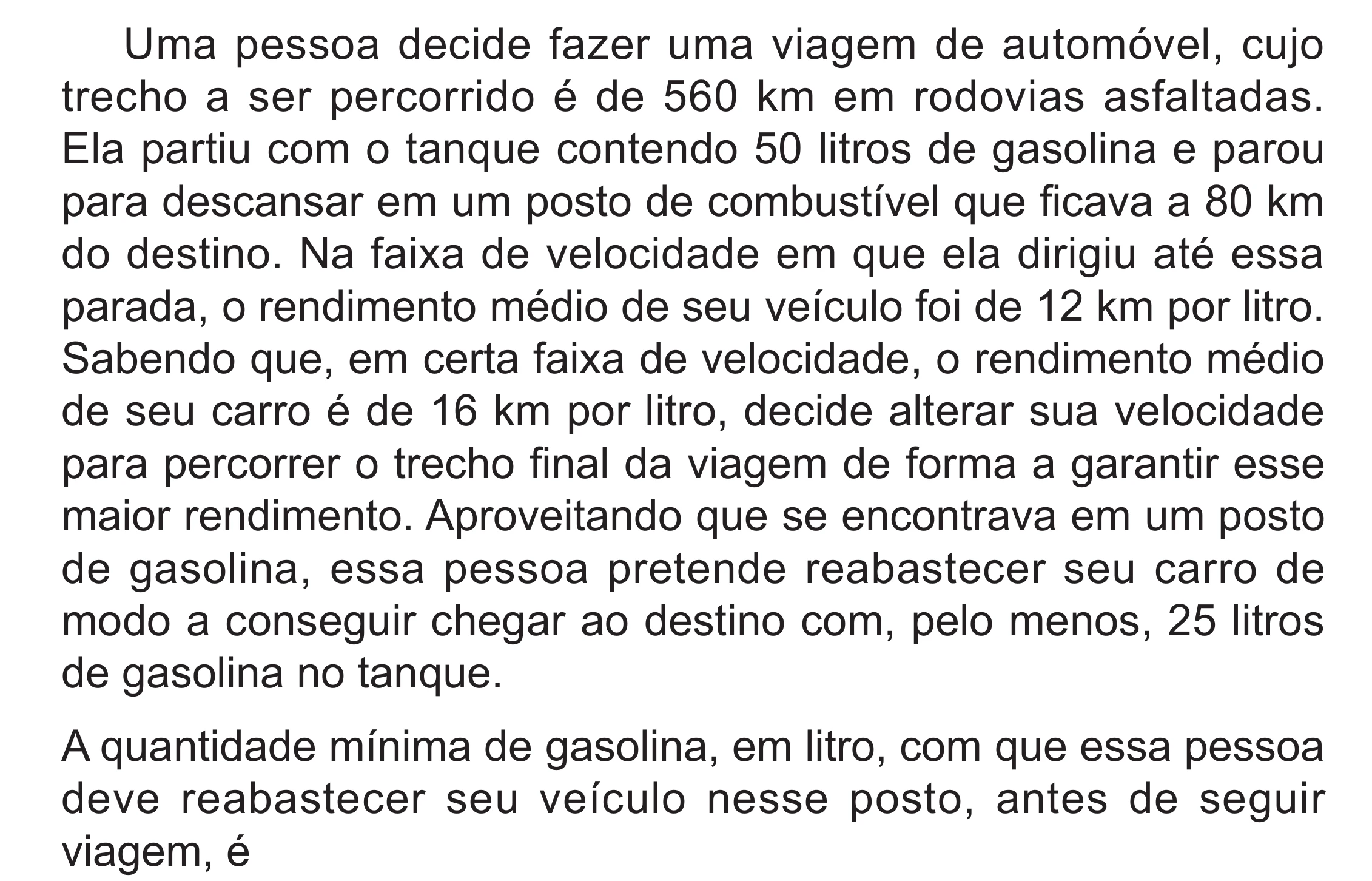 Enunciado original completo da questão 168 do ENEM 2024 - 2º Dia – Caderno 8 – Verde (Superampliada) – Reaplicação/PPL, página 82.