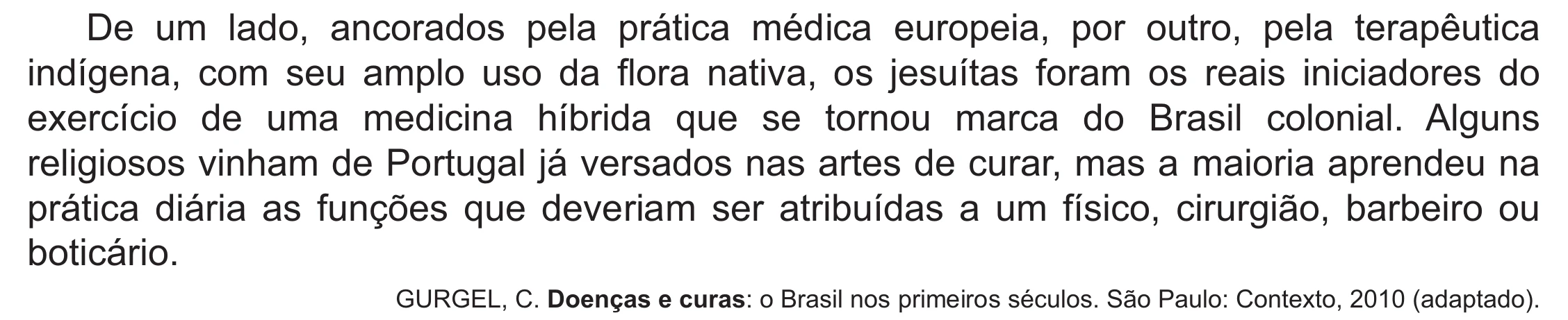 Enunciado original completo da questão 61 do ENEM 2021 - 1º Dia – Caderno 10 – Verde (Libras – Ampliada) – Aplicação Regular, página 50.