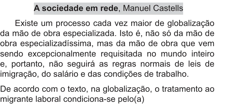 Enunciado original completo da questão 67 do ENEM 2021 - 1º Dia – Caderno 9 – Laranja (braile e ledor) – Reaplicação/PPL/Segunda Oportunidade, página 28.