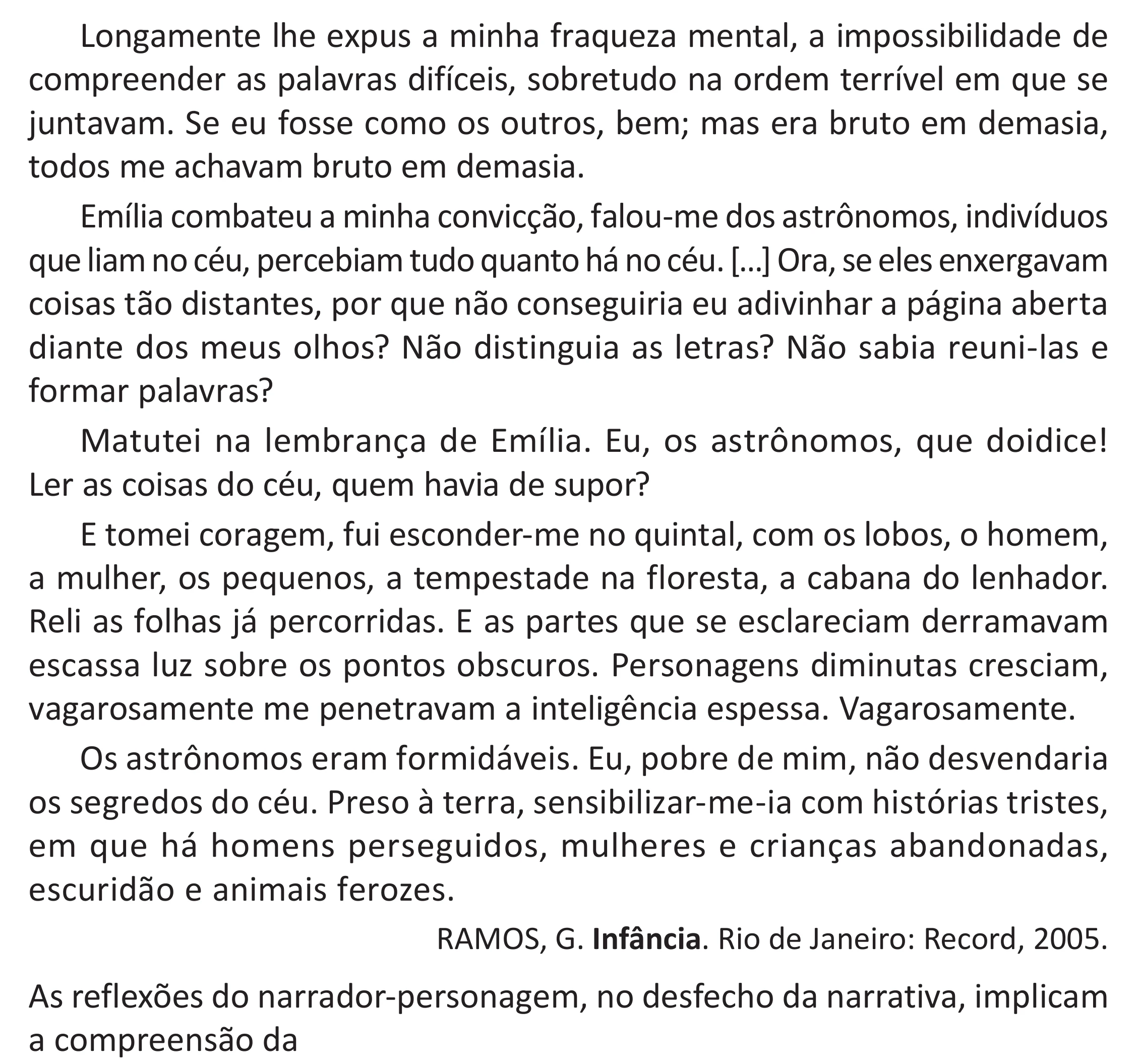 Enunciado original completo da questão 16 do ENEM 2025 - 1º Dia – Caderno 9 – Laranja (Braile e ledor) – Reaplicação - (Superampliada), página 23.