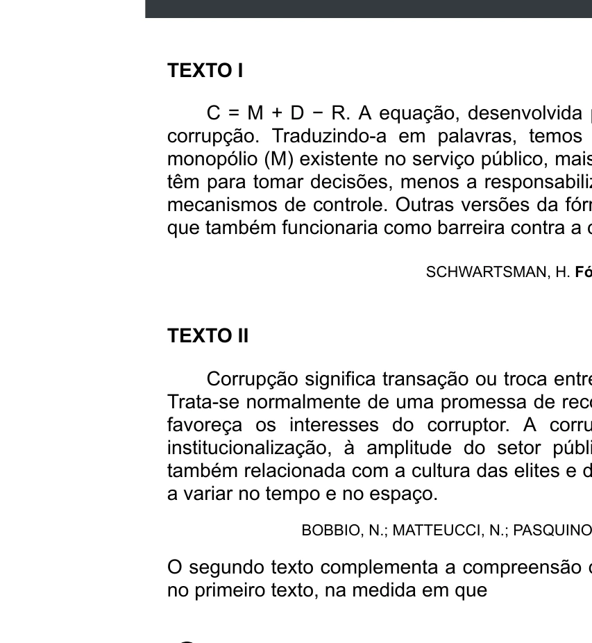 Enunciado original completo da questão 77 do ENEM 2020 - 1º Dia - Caderno 4 – Rosa – Espanhol – Aplicação digital, página 85.