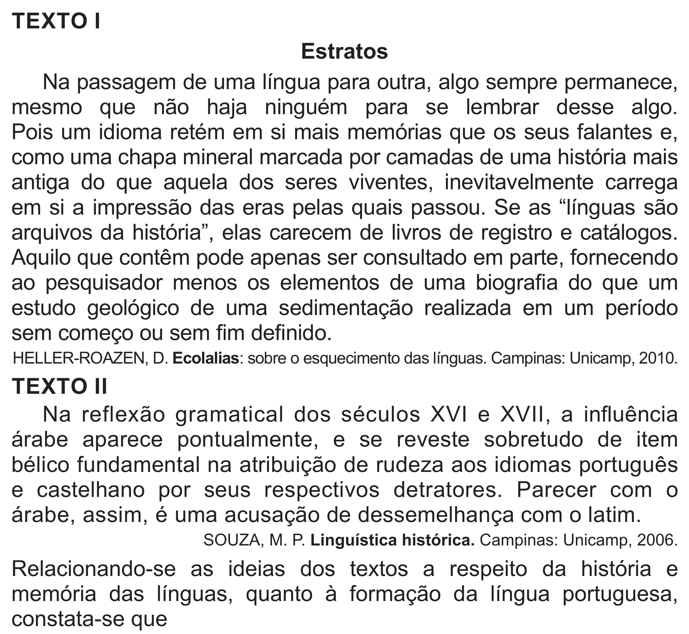 Enunciado original completo da questão 16 do ENEM 2019 - 1º Dia – Caderno 2 – Amarelo (Superampliada) – Aplicação Regular, página 19.