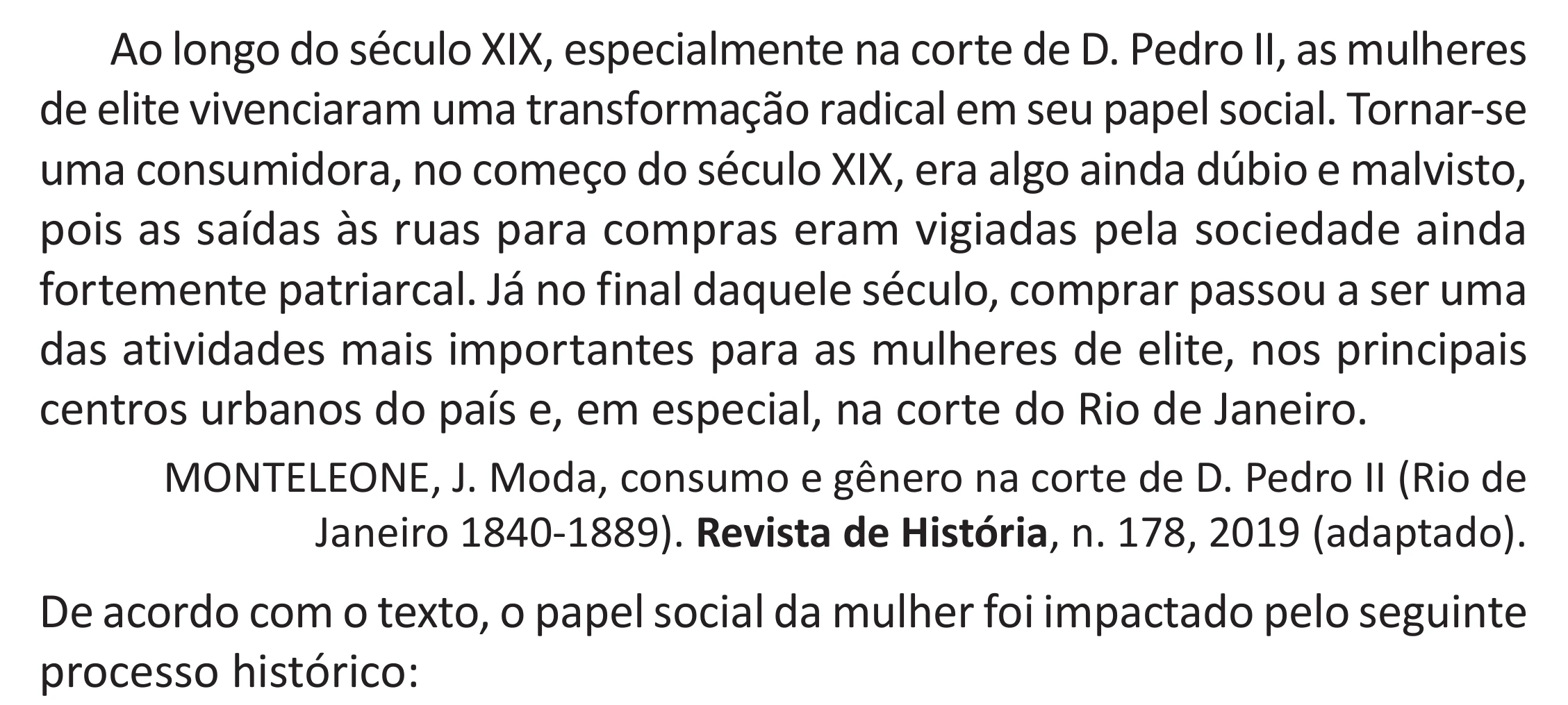 Enunciado original completo da questão 64 do ENEM 2025 - 1º Dia – Caderno 9 – Laranja (Braile e ledor) – Reaplicação - (Superampliada), página 74.