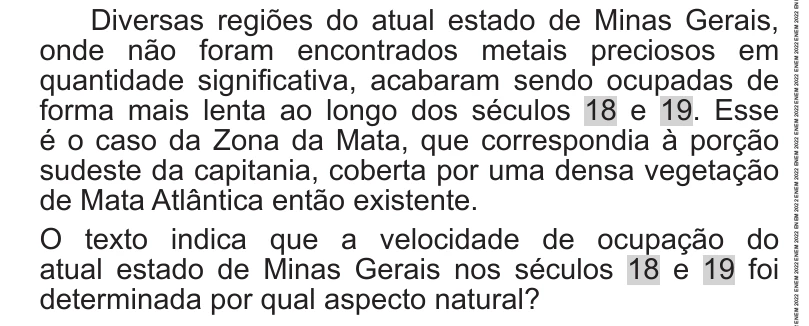Enunciado original completo da questão 71 do ENEM 2022 - 1º Dia – Caderno 9 – Laranja (braile e ledor) – Reaplicação/PPL, página 27.