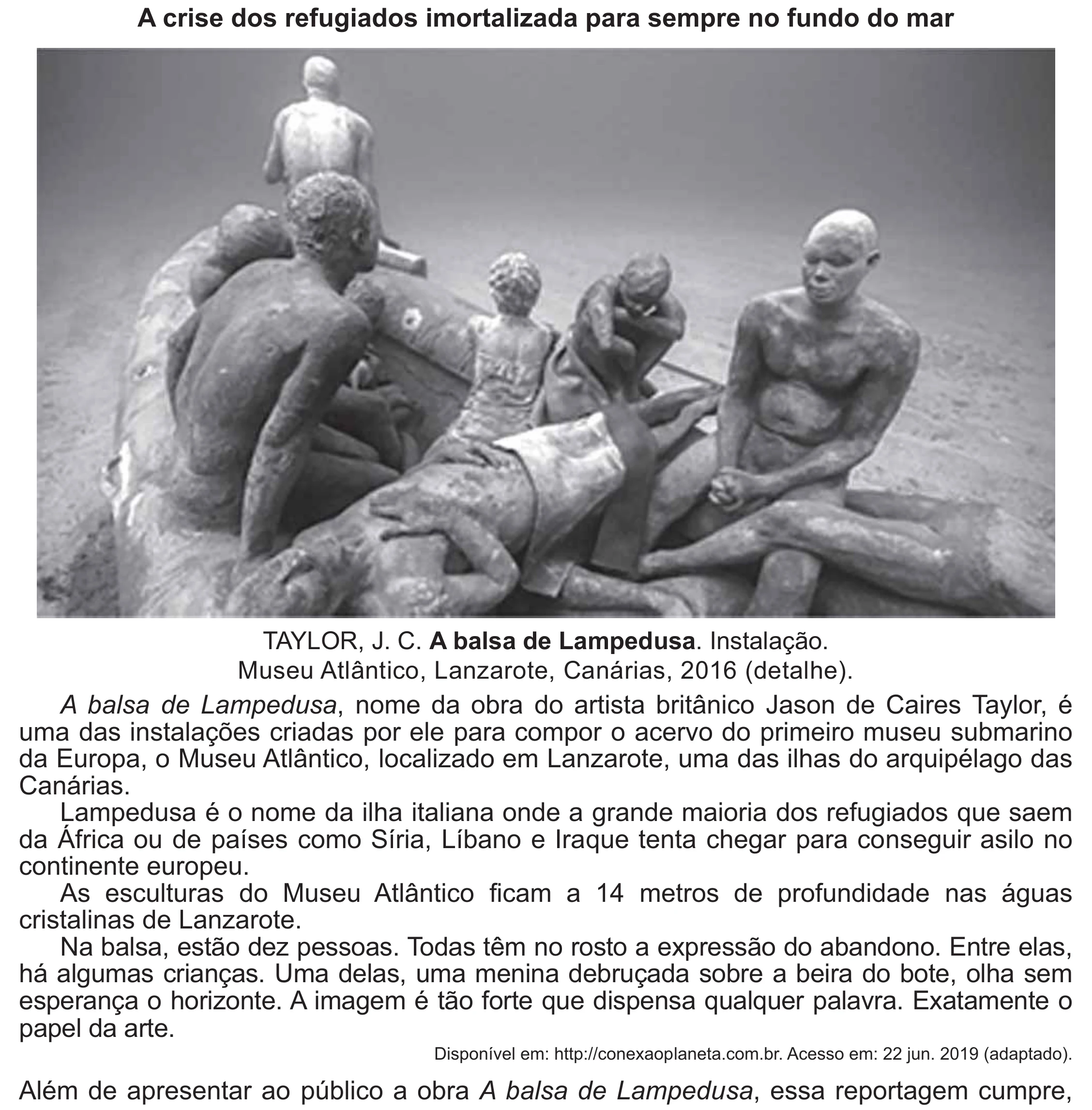 Enunciado original completo da questão 30 do ENEM 2021 - 1º Dia – Caderno 10 – Verde (Libras – Ampliada) – Aplicação Regular, página 27.