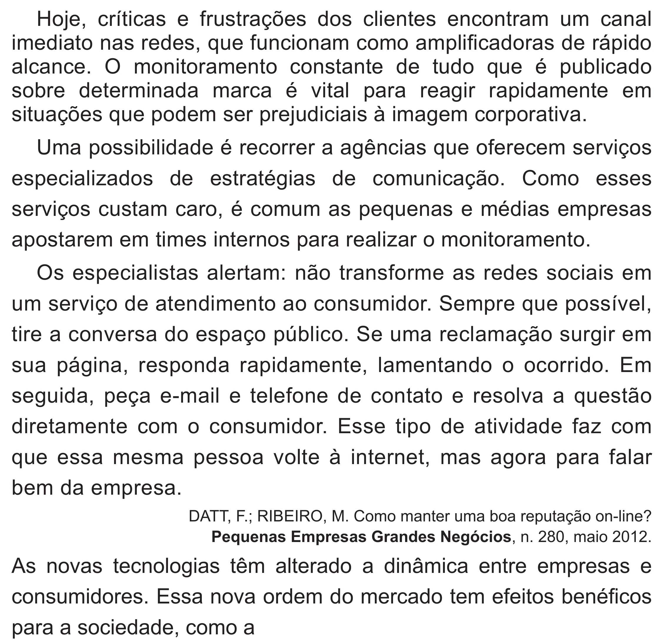Enunciado original completo da questão 18 do ENEM 2020 - 1º Dia – Caderno 4 – Rosa (Superampliada) – Reaplicação/PPL, página 28.