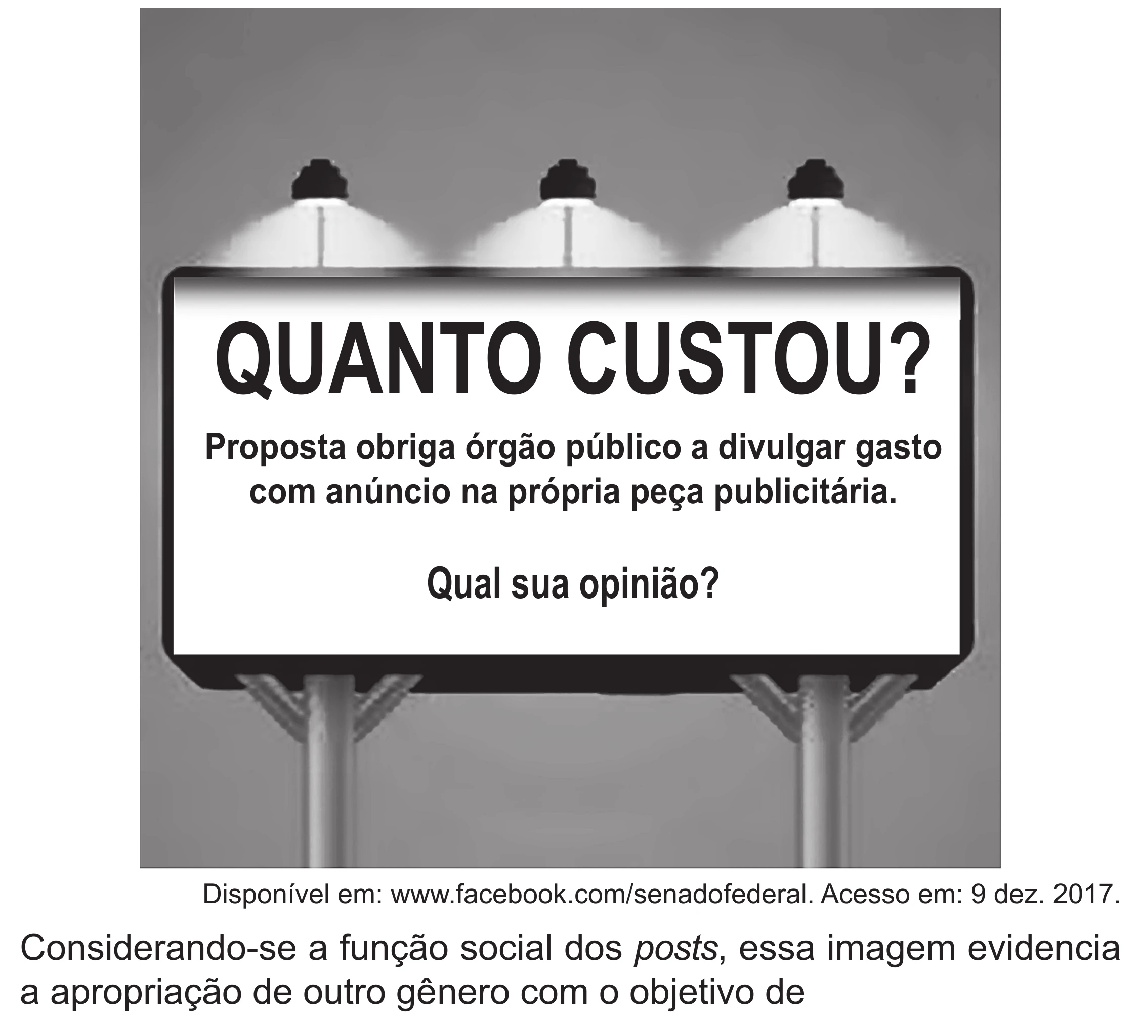 Enunciado original completo da questão 43 do ENEM 2022 - 1º Dia – Caderno 3 – Branco (Superampliada) – Aplicação Regular, página 46.