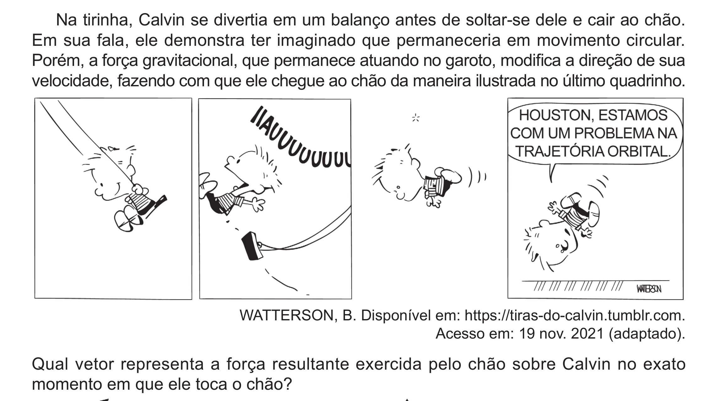 Enunciado original completo da questão 122 do ENEM 2024 - 2º Dia – Caderno 12 – Roxo (Libras) – Aplicação Regular - (Ampliada), página 20.
