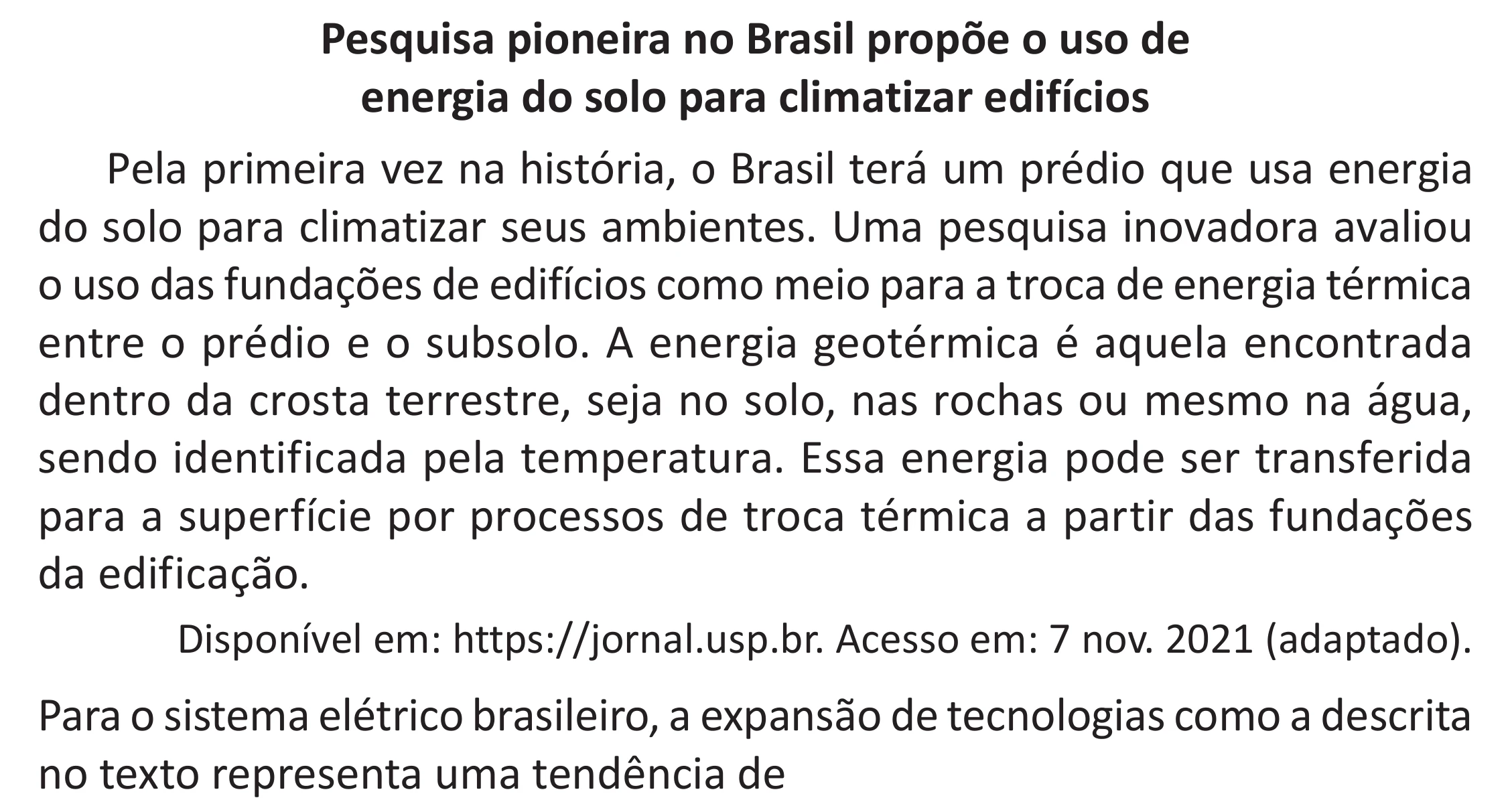 Enunciado original completo da questão 81 do ENEM 2025 - 1º Dia – Caderno 10 – Roxo (Libras) – Aplicação Regular - (Superampliada), página 88.